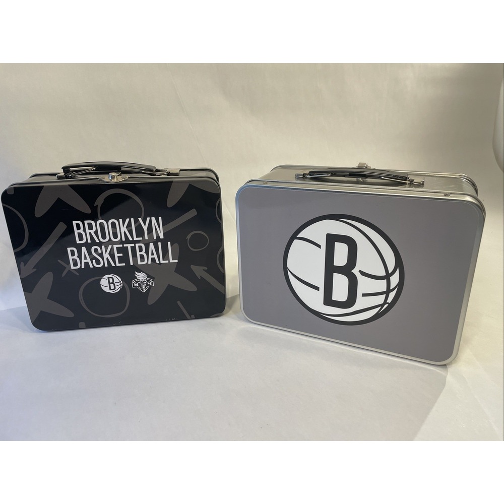Brooklyn Nets Metal Lunch Box Tin